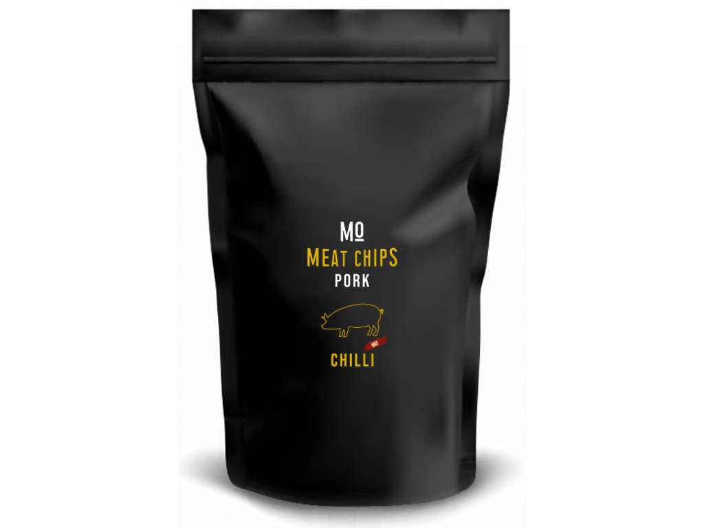 MO Jerky Sušené maso Meat chips pork chilli 50 g