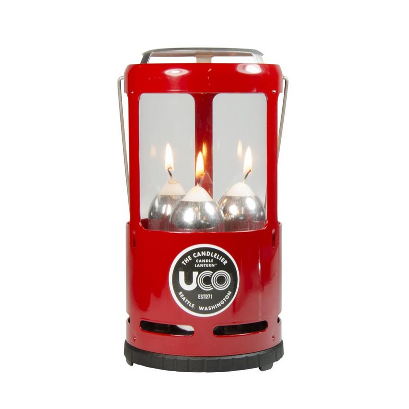 UCO Gear Lucerna na svíčky UCO CANDLELIER® Candle Lantern - REDPainted