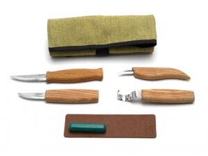 BeaverCraft Řezbářský set S48 - Wood Carving Tool Set for Spoon Carving