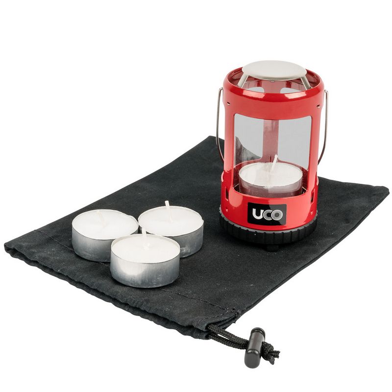 UCO Gear Lucerna na čajové svíčky UCO Mini Lantern Kit 2.0 - Red