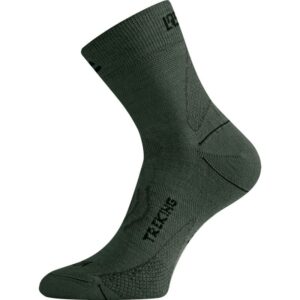 Lasting Ponožky TNW 75% Merino - zelené Velikost: L