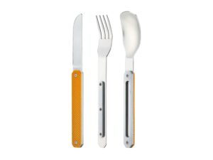 Akinod Příborová sada Magnetic Straight Cutlery 12H34 Mirror - Aluminium Orange