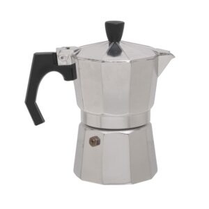 BasicNature Hliníková Moka Konvice Espresso Maker - 3 šálky