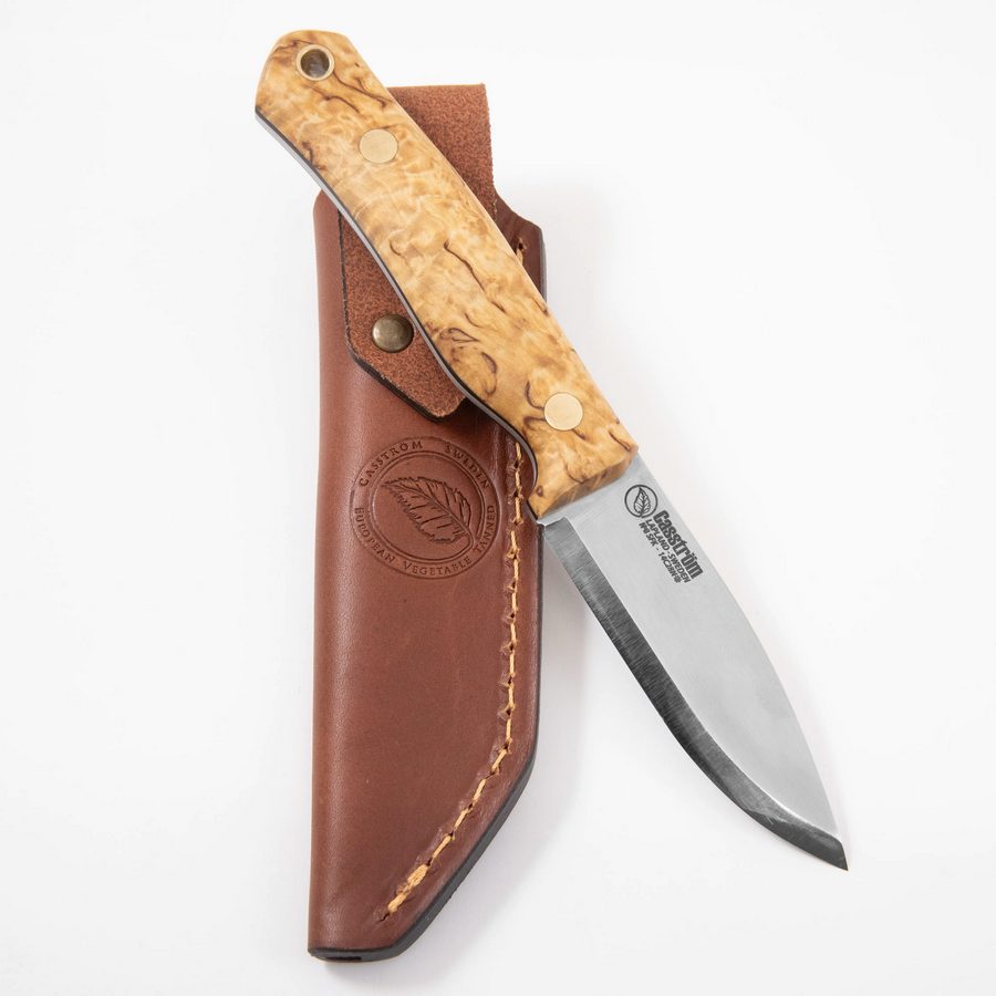 Casström Nůž No.8 SFK - Curly Birch