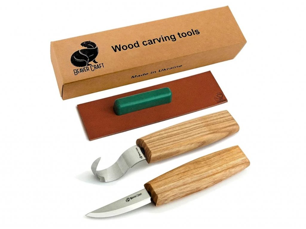 BeaverCraft Řezbářský set S01 - Spoon Carving Set