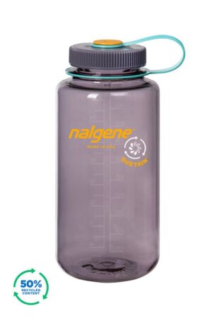 Nalgene Láhev Wide Mouth Sustain 1000ml - AUBERGINE - 50% recyklát