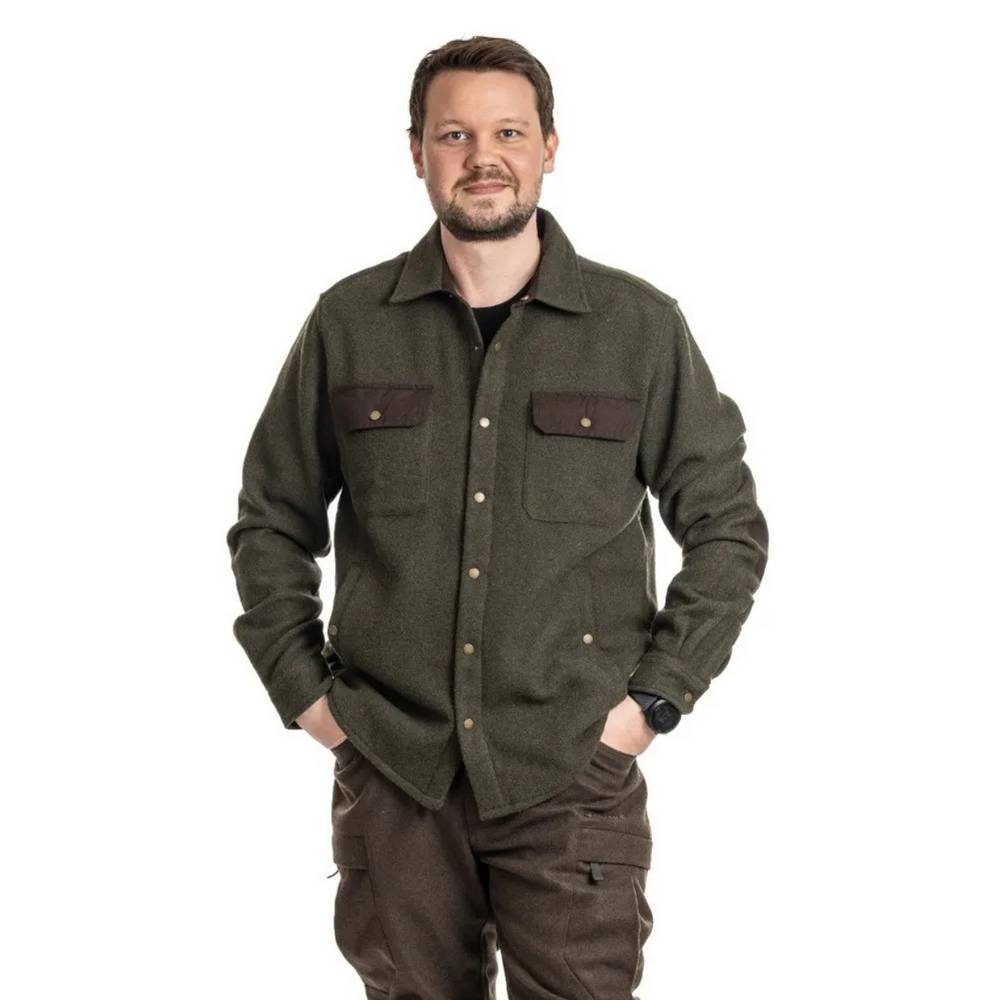 Dovrefjell Košile svrchní vlněná 55% Heavy Flanellitakki Velikost: 3XL