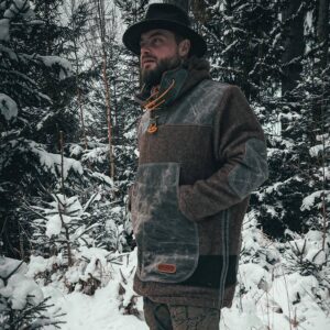 JUBÖ Anorak Bushcraft Waxed & Woolen Velikost: 3XL