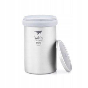 Keith Hrnek Titanium Ti3521 450ml - Stříbrný