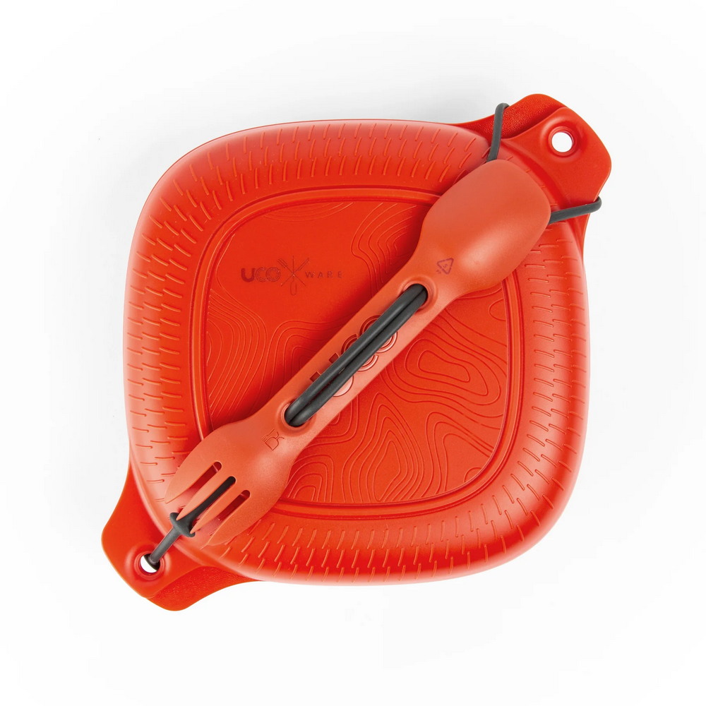 UCO Gear Jídelní sada UCO ECO Mess Kit 4 dílná - Chili Red