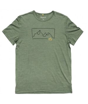 Devold Funkční merino tričko Active Outline – zelené Velikost: S