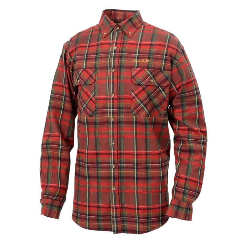 Dovrefjell Košile flanelová 100% flanel Flanellipaita - ČERVENÁ Velikost: XL