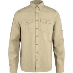 Fjällräven Košile Övik Travel Shirt LS - Sand Stone Velikost: M
