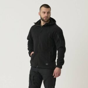 Helikon-Tex Bunda HELIKON Patriot Jacket Mk 2 - Hybrid Fleece - Black Velikost: S