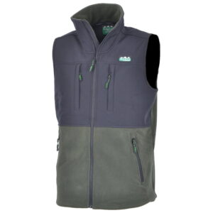 Ridgeline Vesta Men's Hybrid Fleece Vest - Olive/Black Velikost: XL