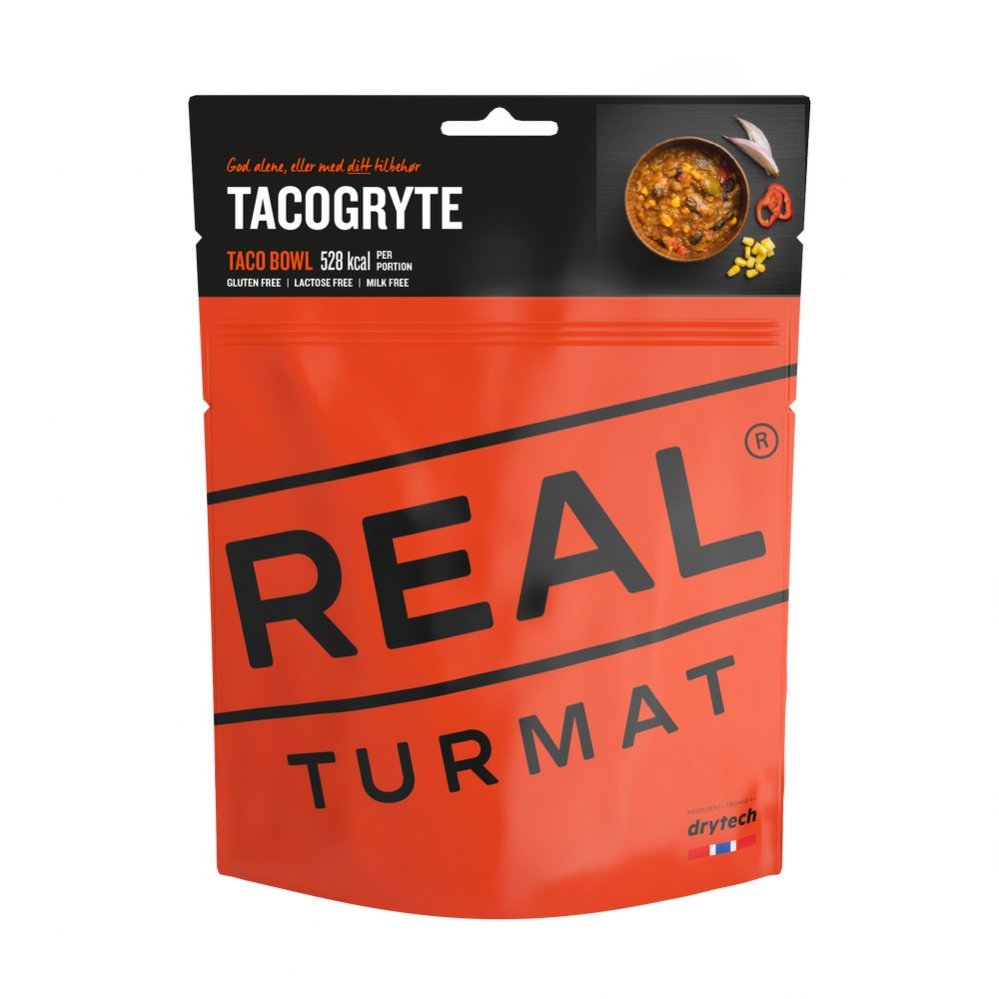 Real Turmat Dehydratované jídlo Taco Bowl - 500g