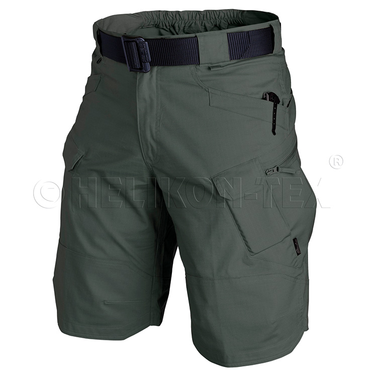 Helikon-Tex Kraťasy Helikon URBAN TACTICAL Shorts rip-stop JUNGLE GREEN Velikost: S