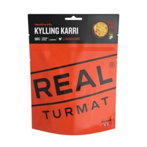 Real Turmat Dehydratované jídlo Chicken Curry - kuřecí kari - 500g