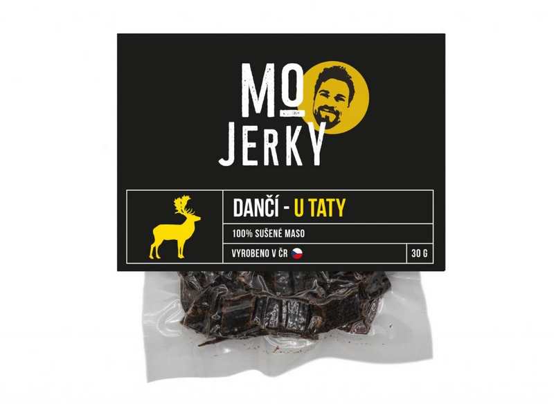 MO Jerky Sušené maso Dančí jerky - U taty 30g