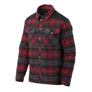 Helikon-Tex Zateplená dřevorubecká košile Helikon-Tex Winter Warden Shirt - Slate Crimson Plaid Velikost: XXL