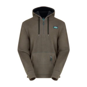 Ridgeline Mikina Ballistic Long Sleeved Fleece Hoodie - Smokey Olive Velikost: XXL