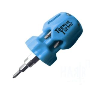Teeny Turner Picquic minišroubovák s výměnnými bity – modrý