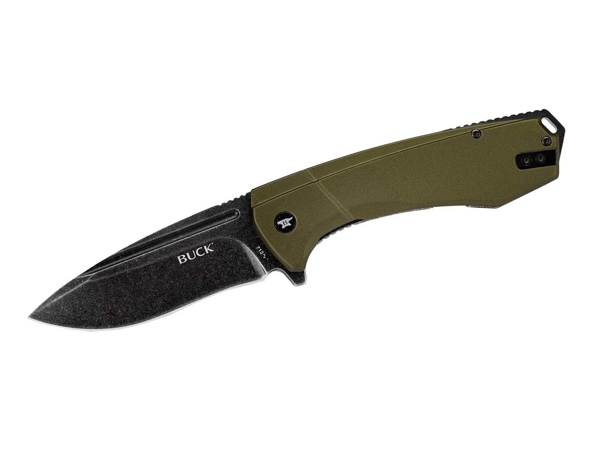 BUCK Zavírací nůž RUCKUS GREEN/BLACK 713GRS