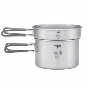 Keith Titanová dvoudílná sada na vaření Cook Set Ti6012 (170g)