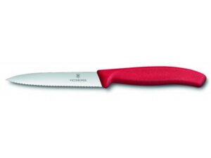 Victorinox Kuchyňský nůž  10 cm - červený