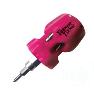 Teeny Turner Picquic minišroubovák s výměnnými bity – růžový