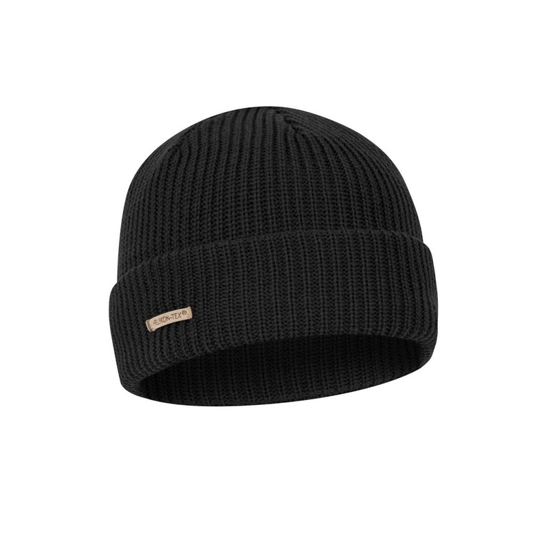 Helikon-Tex Pletená Merino čepice HELIKON WANDERER Cap - Black