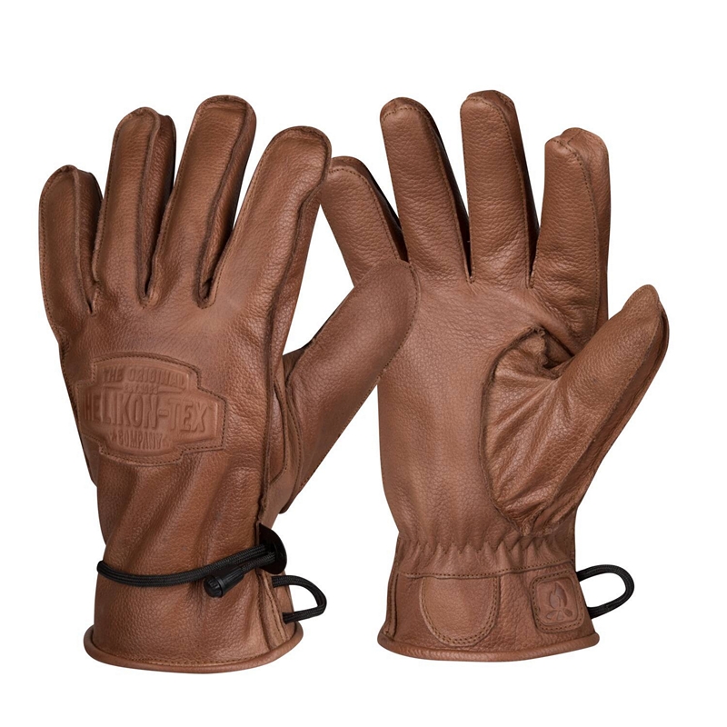 Helikon-Tex Zimní kožené rukavice HELIKON Ranger Winter Gloves - Brown Velikost: XL