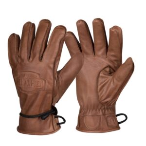 Helikon-Tex Zimní kožené rukavice HELIKON Ranger Winter Gloves - Brown Velikost: XXL