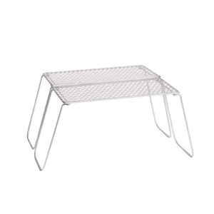 Vargo Titanový skládací gril Titanium BiFold 20x20 cm | 116g