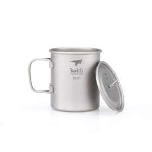 Keith Titanový hrnek s víčkem Mug 450 ml