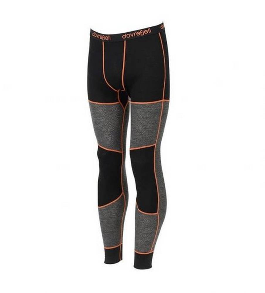 Dovrefjell Funkční vlněné 100% merino spodky Wool Mesh Housut 185g Velikost: M