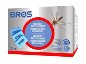 Bros Insekticidní polštářky do elektrického odpařovače – 80 ks