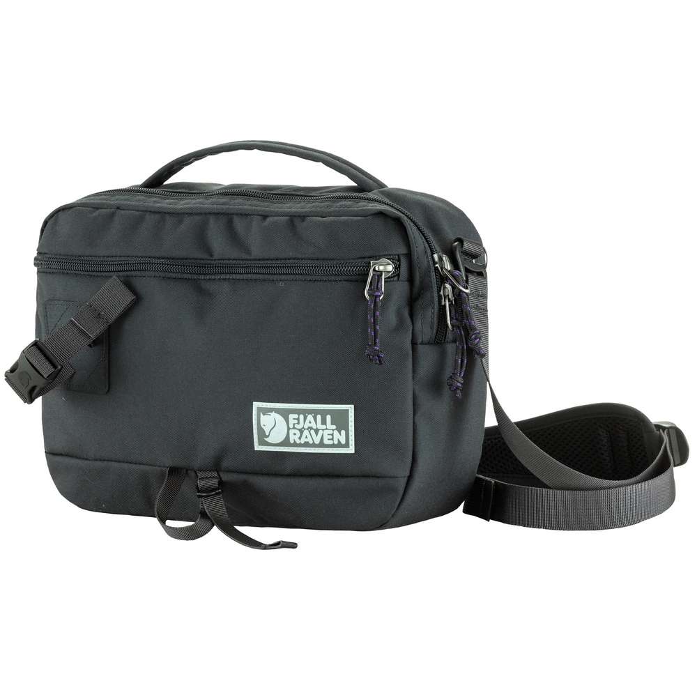 Fjällräven Příruční taška přes rameno Vardag Shoulder Bag 6 - Coal Black