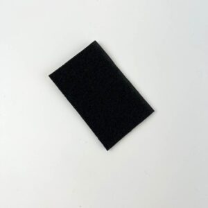 JUBÖ Velcro se skrytou kapsou Secret Vlajka 8x5 cm (smyčky) - černá