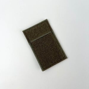 JUBÖ Velcro se skrytou kapsou Secret Vlajka 8x5 cm (háčky) - zelená