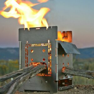 Firebox Outdoors Dřívkač G2 Folding Stove Dřevo