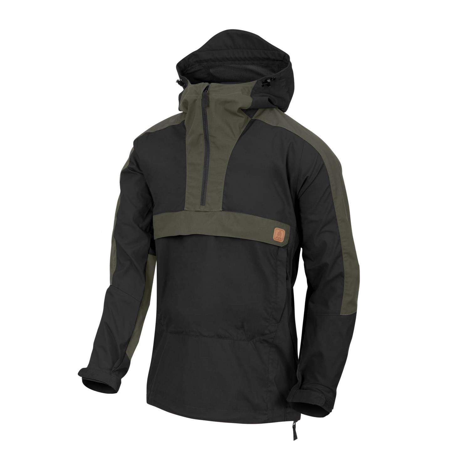 Helikon-Tex Anorak HELIKON Woodsman - BLACK / TAIGA GREEN Velikost: XXL