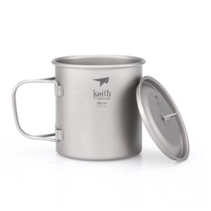 Keith Titanový hrnek s víčkem Mug 550 ml