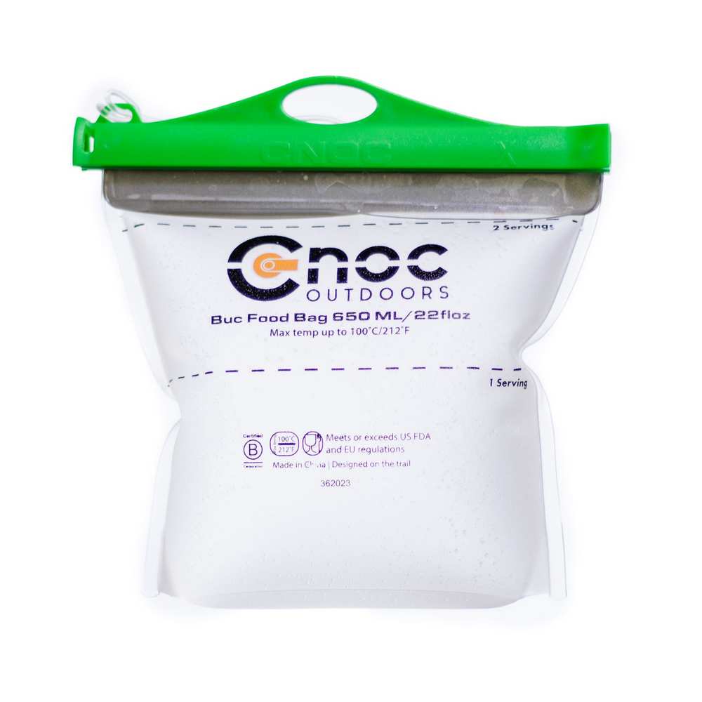 CNOC Outdoors Skládací sáček CNOC Nutrition BUC Food Bag - 650 ml - Green