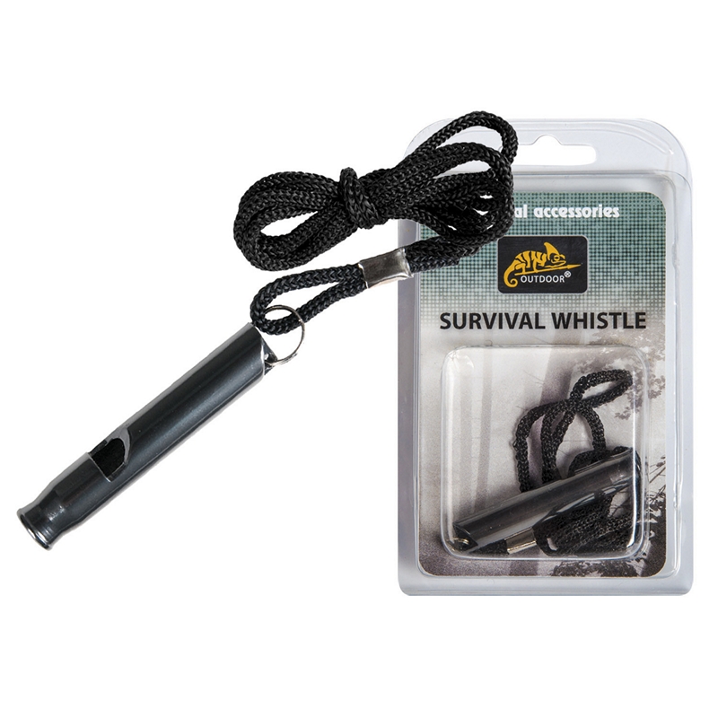 Helikon-Tex Píšťalka HELIKON Survival Whistle - Aluminum - Black