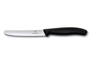Victorinox Svačinový nůž Swiss Classic 11cm - černý