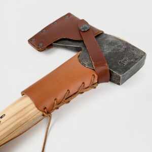 JUBÖ Kožený oplet pro sekery Gränsfors Bruk Pro sekeru Gransfors Bruk: Wildlife Hatchet 600g - GB_415