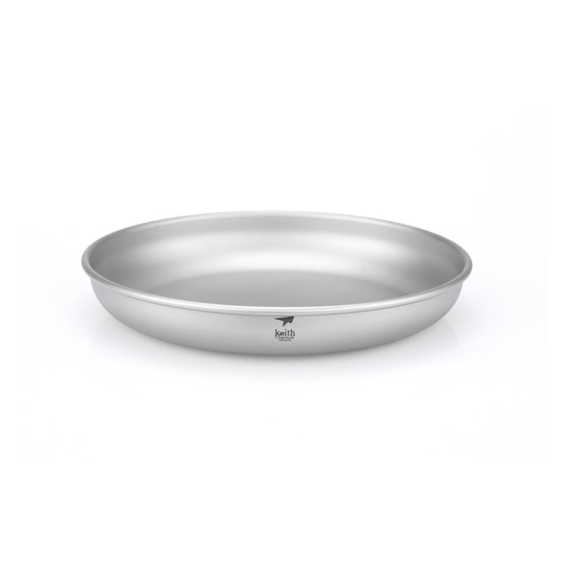 Keith Titanový talíř Titanium Plate 450 ml