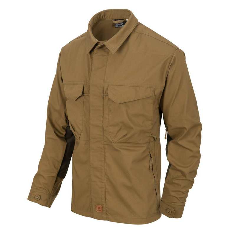 Helikon-Tex Košile Helikon Woodsman SHIRT - Coyote / Taiga Green A Velikost: M