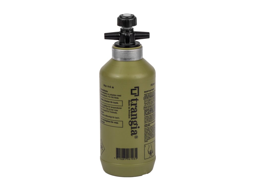 Trangia Plnící láhev na tekutá paliva s bezpečnostním ventilem Fuel bottle Olive 0
